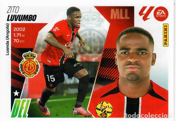 Cromos de F&uacute;tbol: CROMO PANINI LIGA ESTE 2025-26 (25 - 26) - MERCADO DE INVIERNO N&ordm; 23 - LUVUMBO - MALLORCA