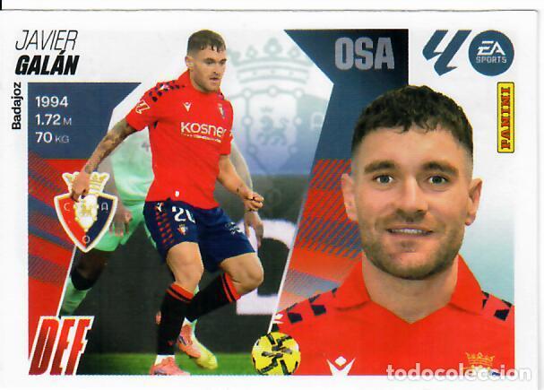 Fu&szlig;ball-Sticker: CROMO PANINI LIGA ESTE 2025-26 (25 - 26) - MERCADO DE INVIERNO N&ordm; 24 - GAL&Aacute;N - OSASUNA