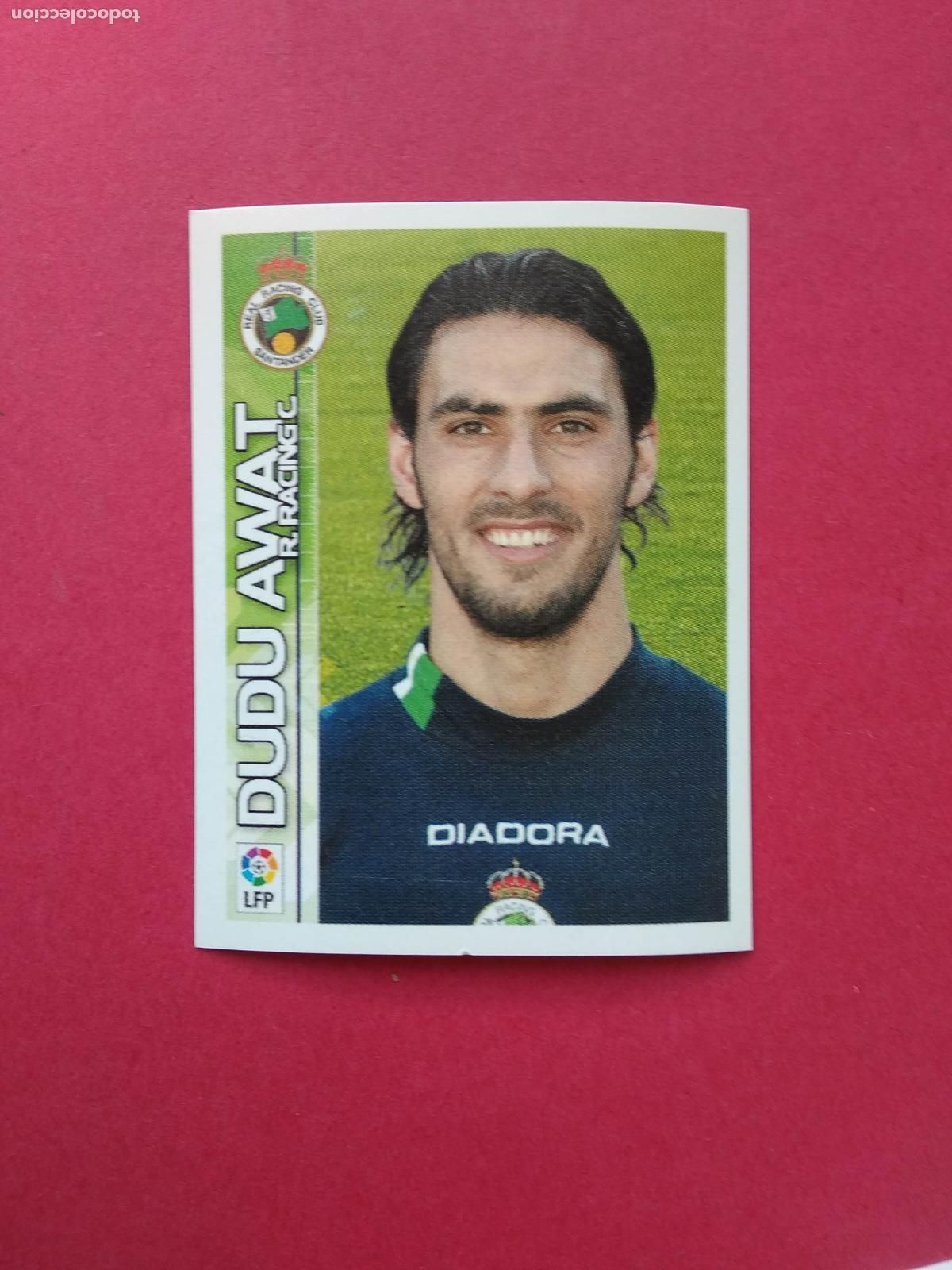 Cromos de F&uacute;tbol: PANINI SUPERLIGA DE ESTRELLAS 2003 2004 LIGA 03 04 NUNCA PEGADO RACING SANTANDER N&ordm; 324 DUDU AWAT