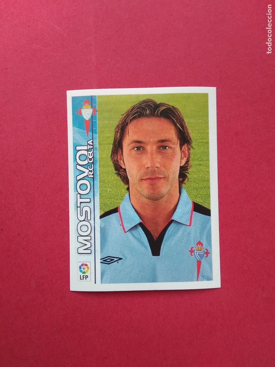 Cromos de F&uacute;tbol: PANINI SUPERLIGA DE ESTRELLAS 2003 2004 LIGA 03 04 NUNCA PEGADO CELTA DE VIGO N&ordm; 159 MOSTOVOI