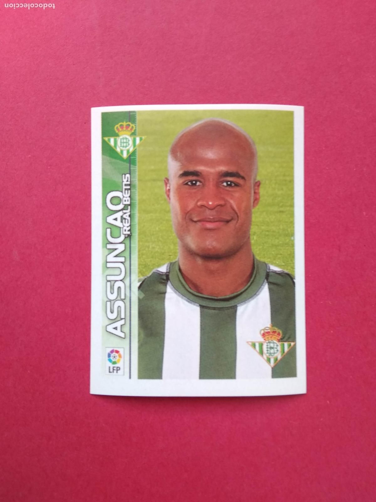 Cromos de F&uacute;tbol: PANINI SUPERLIGA DE ESTRELLAS 2003 2004 LIGA 03 04 NUNCA PEGADO BETIS N&ordm; 135 ASSUN&Ccedil;AO