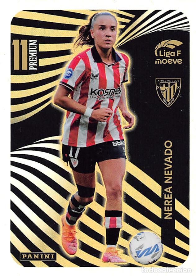Cromos de F&uacute;tbol: PANINI LIGA F FEMENINA MOEVE 2025/2026 25/26 - NEREA NEVADO (ATHLETIC CLUB) PREMIUM
