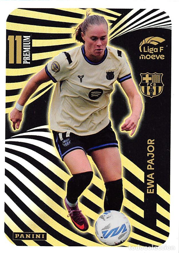 Cromos de F&uacute;tbol: PANINI LIGA F FEMENINA MOEVE 2025/2026 25/26 - EWA PAJOR (F.C. BARCELONA) PREMIUM
