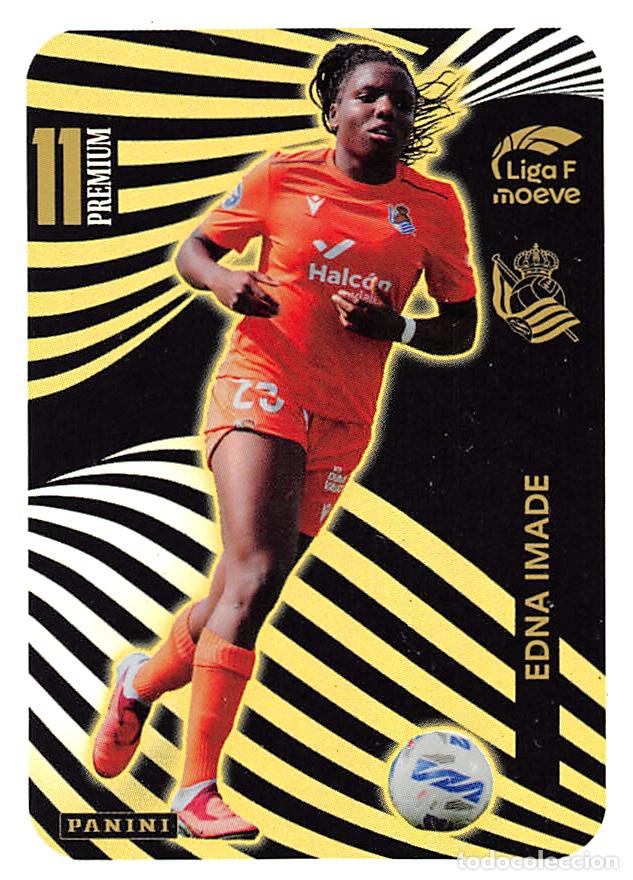 Cromos de F&uacute;tbol: PANINI LIGA F FEMENINA MOEVE 2025/2026 25/26 - EDNA IMADE (REAL SOCIEDAD) PREMIUM