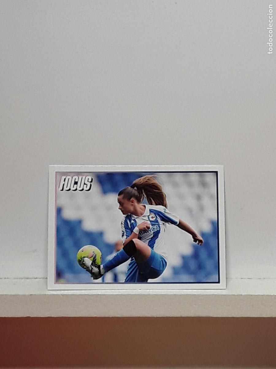 Cromos de F&uacute;tbol: LIGA FEMENINA 2025 2026 F 25 26 ALBUM PANINI LIGA N 322 DEPORTIVO FOCUS VERA MARTINEZ