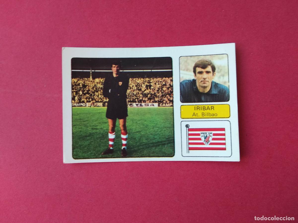 Cromos de F&uacute;tbol: EDITORIAL FHER 73 74 1973 1974 CROMO NUNCA PEGADO ATHLETIC DE BILBAO , IRIBAR