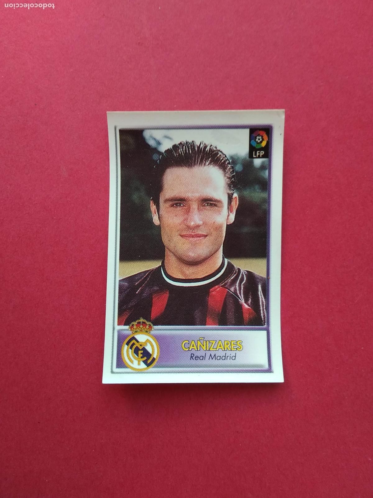Cromos de F&uacute;tbol: BOLLYCAO FUTBOL LIGA 97 98 1997 1998 CROMO NUNCA PEGADO REAL MADRID N&ordm; 100 CA&Ntilde;IZARES