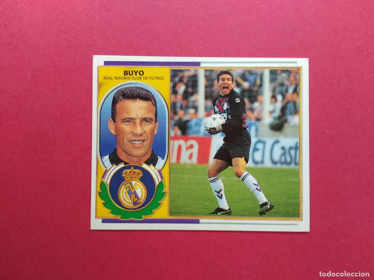 Cromos de F&uacute;tbol: EDICIONES ESTE LIGA 96 97 1996 1997 CROMO NUNCA PEGADO REAL MADRID , BUYO