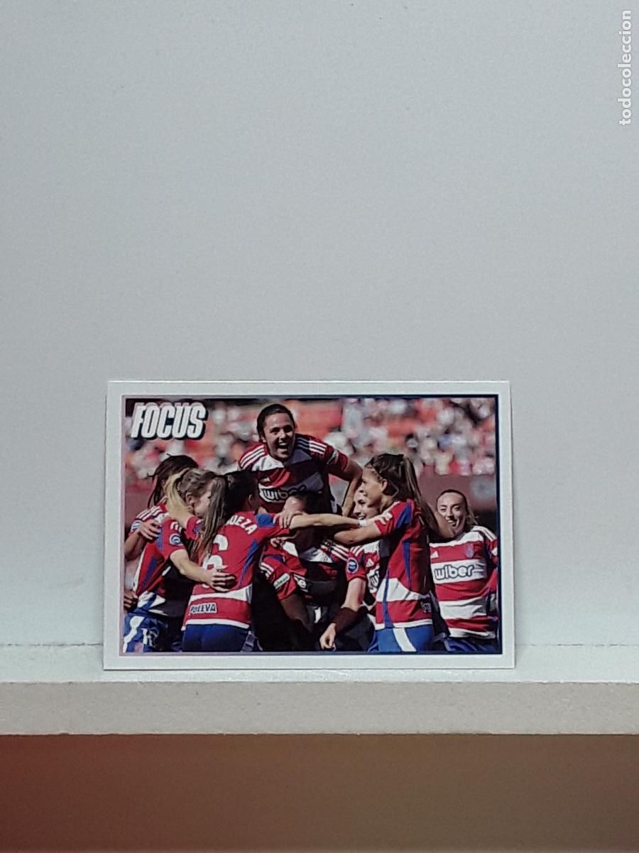 Cromos de F&uacute;tbol: LIGA FEMENINA 2025 2026 F 25 26 ALBUM PANINI LIGA N 324 GRANADA FOCUS EQUIPO