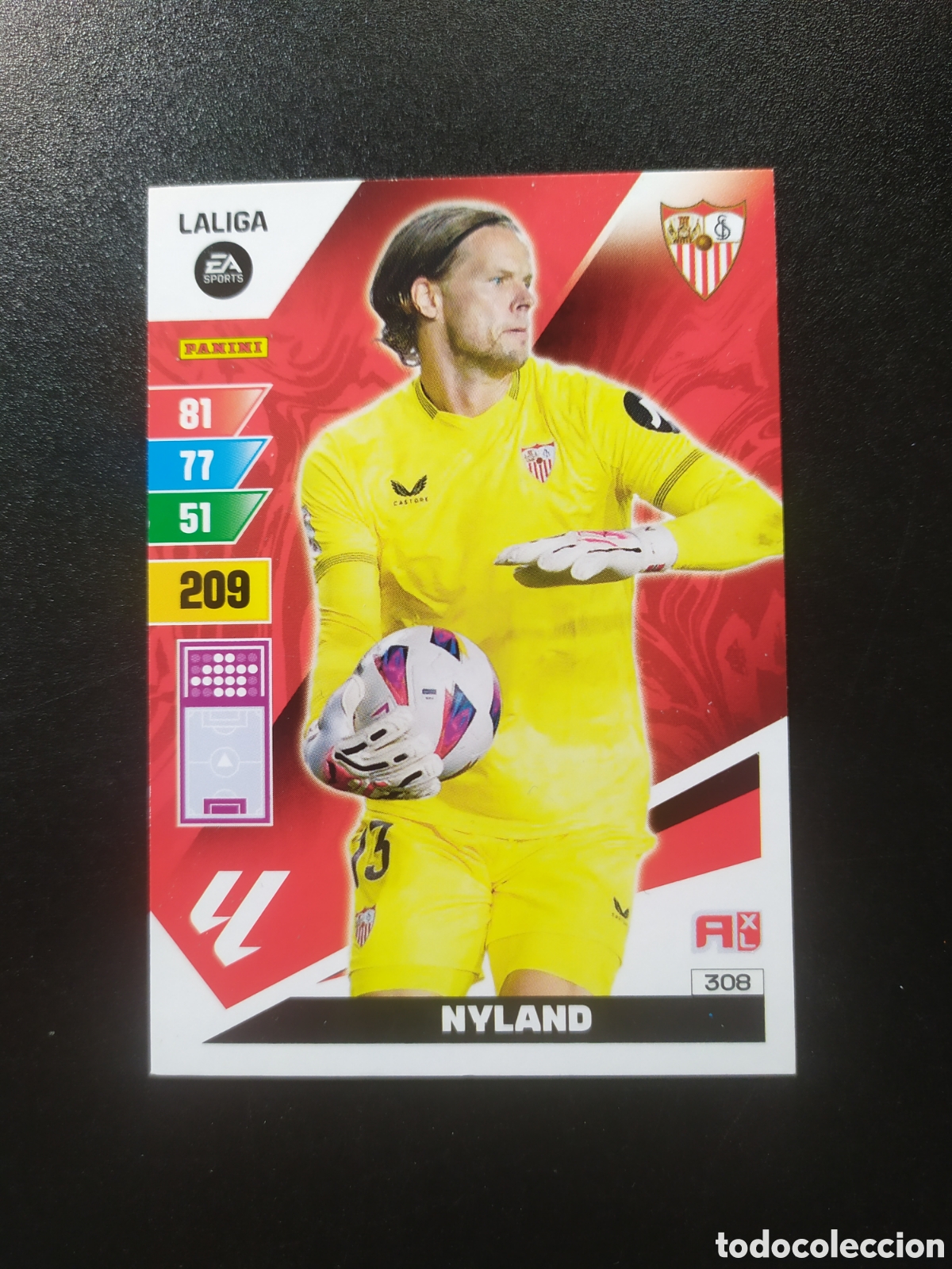 Cromos de F&uacute;tbol: Adrenalyn 2023 2024 23 24 panini Nyland n&deg; 308 Sevilla