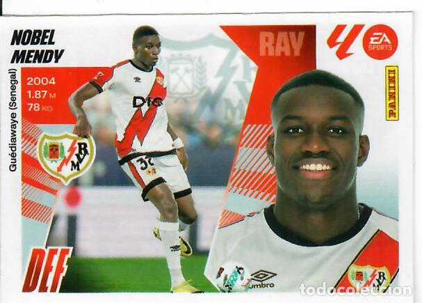 Cromos de F&uacute;tbol: CROMO PANINI LIGA ESTE 2025-26 (25 - 26) - MERCADO DE INVIERNO N&ordm; 28 - NOBEL MENDY - RAYO VALLECANO