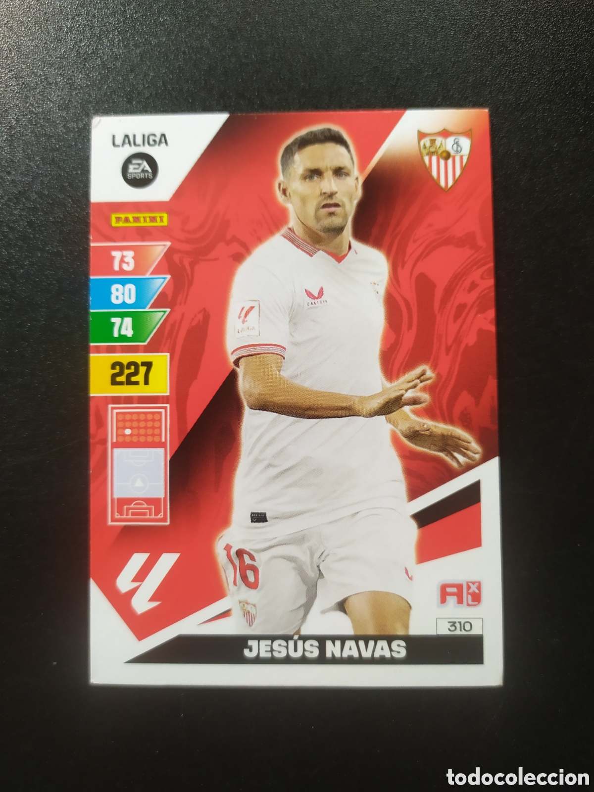 Cromos de F&uacute;tbol: Adrenalyn 2023 2024 23 24 panini Jes&uacute;s Navas n&deg; 310 Sevilla