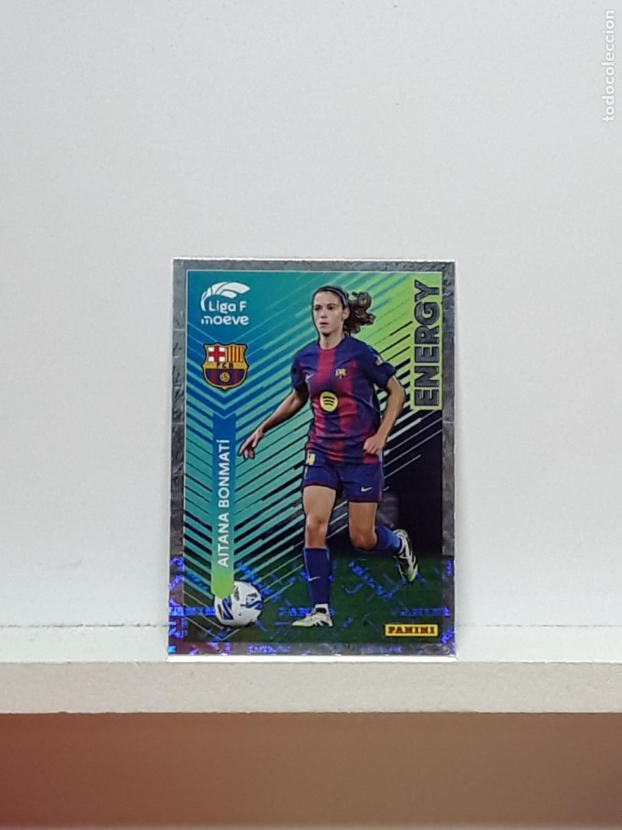 Cromos de F&uacute;tbol: LIGA FEMENINA 2025 2026 F 25 26 ALBUM PANINI LIGA N 328 BARCELONA ENERGY AITANA BONMATI
