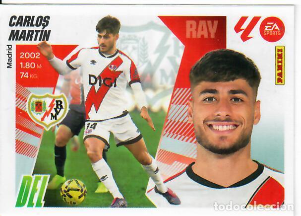 Cromos de F&uacute;tbol: CROMO PANINI LIGA ESTE 2025-26 (25 - 26) - MERCADO DE INVIERNO N&ordm; 29 - CARLOS MART&Iacute;N RAYO VALLECANO