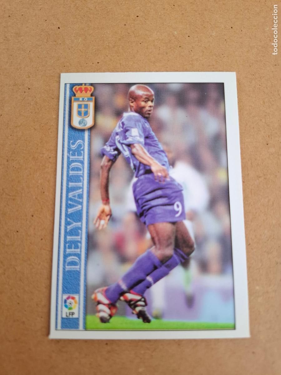 Cromos de F&uacute;tbol: MUNDICROMO 2000 2001 00 01 - 355 DELY VALD&Eacute;S ( BAJA ) - REAL OVIEDO