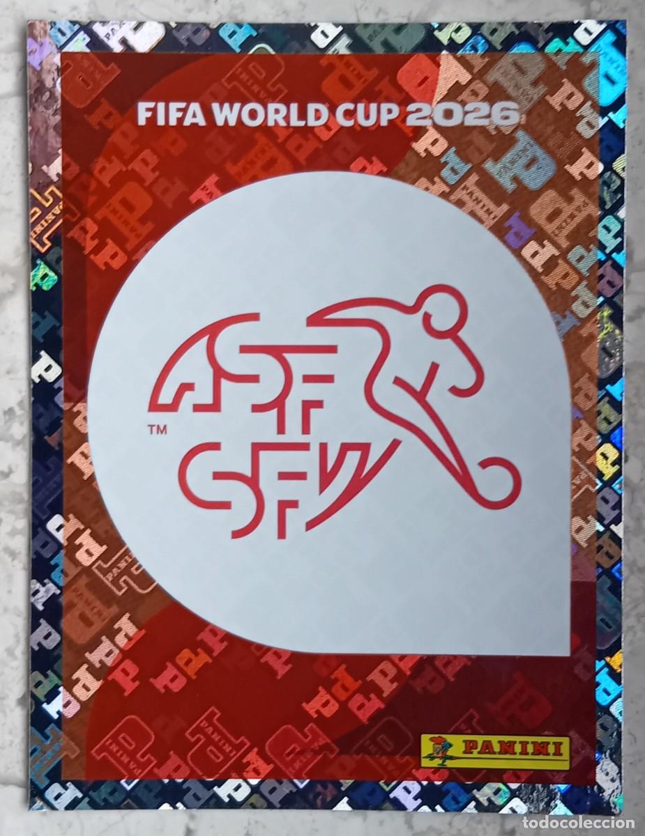 Cromos de F&uacute;tbol: Figurina Panini 2026 Cromo World Cup Usa Mundial 2026 scudetto escudo badge Switzerland n SUI 1