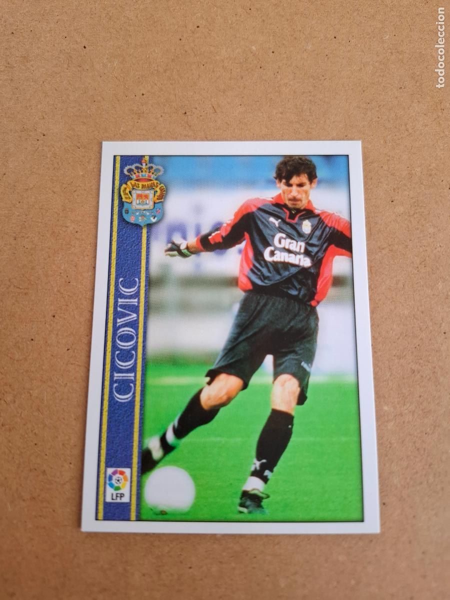 Cromos de F&uacute;tbol: MUNDICROMO 2000 2001 00 01 - 361 CICOVIC ( CON SELLO DE INTERNACIONAL ) - UD. LAS PALMAS