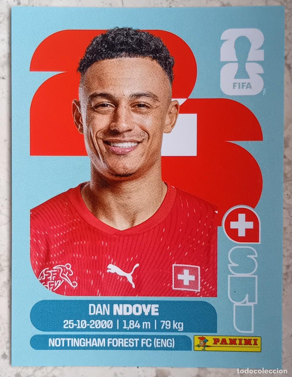 Cromos de F&uacute;tbol: Figurina Panini 2026 Cromo World Cup Usa Mundial 2026 Dan Ndoye Switzerland n SUI 19