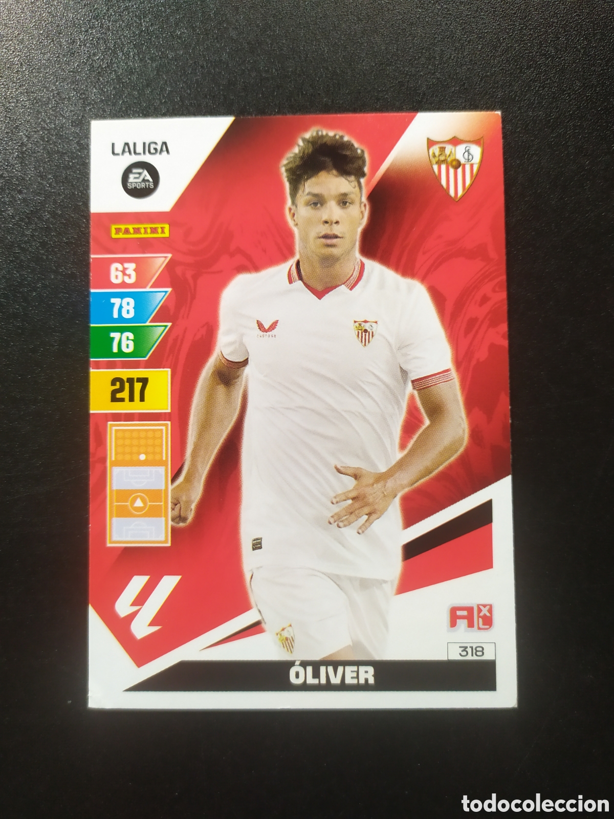 Cromos de F&uacute;tbol: Adrenalyn 2023 2024 23 24 panini Oliver n&deg; 318 Sevilla