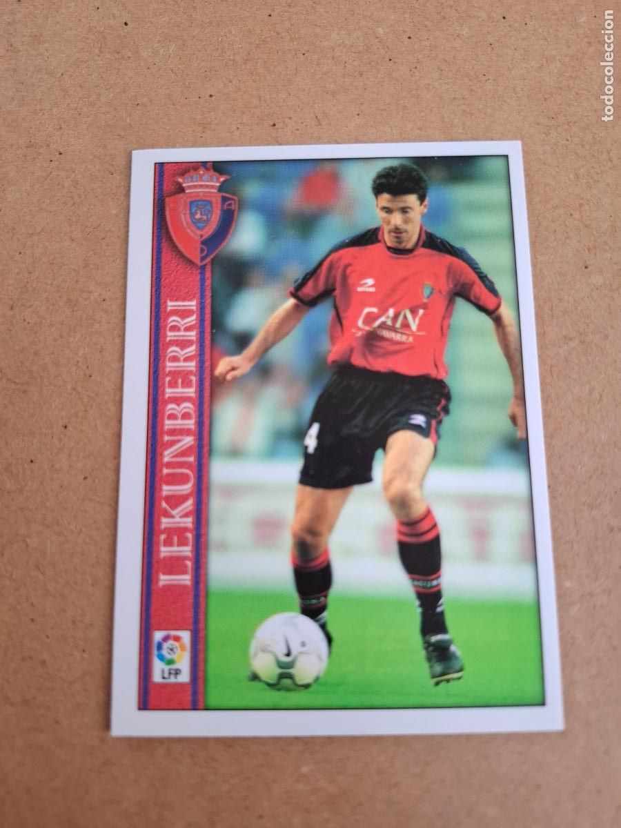 Cromos de F&uacute;tbol: MUNDICROMO 2000 2001 00 01 - 394 LEKUNBERRI - AT. OSASUNA