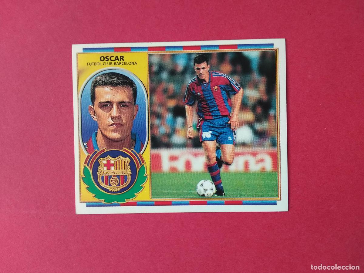 Cromos de F&uacute;tbol: EDICIONES ESTE LIGA 96 97 1996 1997 CROMO NUNCA PEGADO BARCELONA , OSCAR