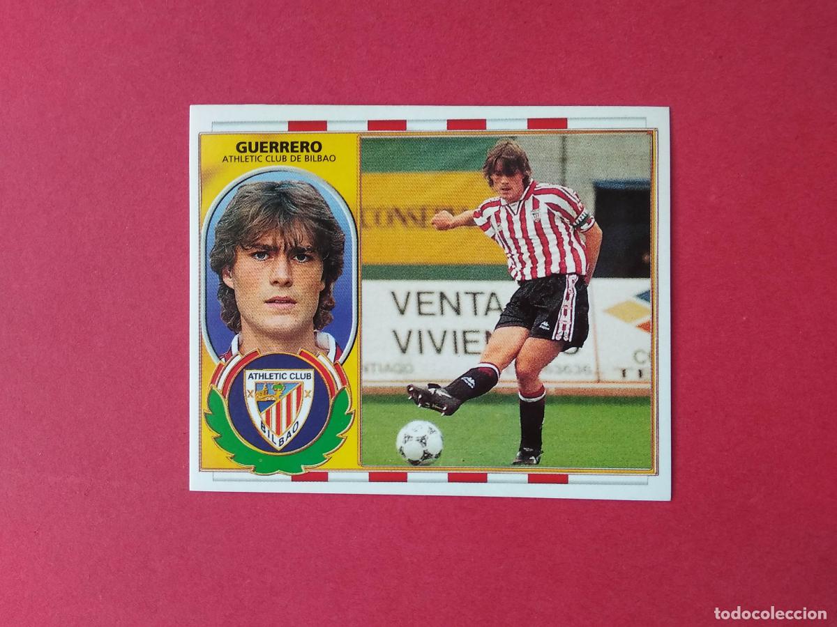 Cromos de F&uacute;tbol: EDICIONES ESTE LIGA 96 97 1996 1997 CROMO NUNCA PEGADO ATHLETIC DE BILBAO , JULEN GUERRERO