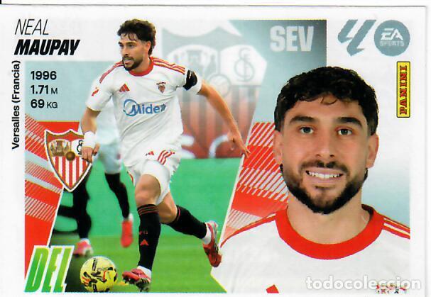 Cromos de F&uacute;tbol: CROMO PANINI LIGA ESTE 2025-26 (25 - 26) - MERCADO DE INVIERNO N&ordm; 33 - MAUPAY - SEVILLA