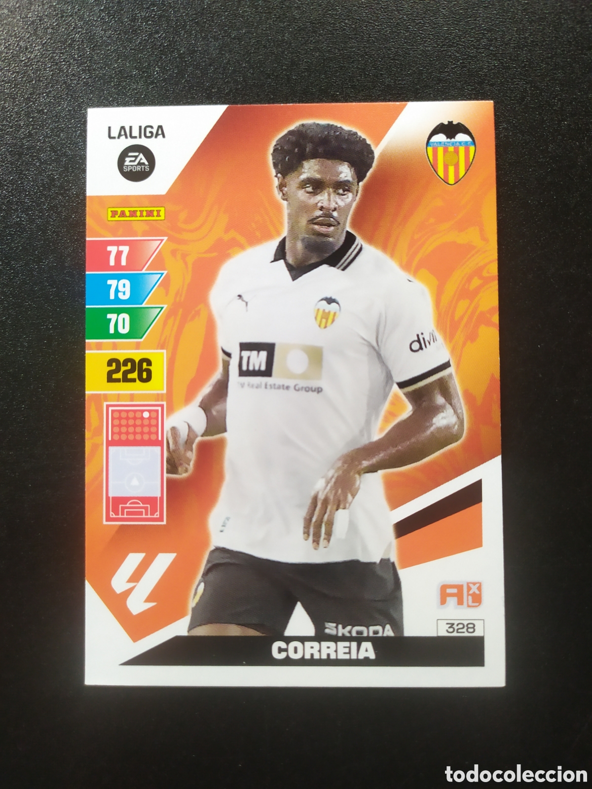 Figurine di Calcio: Adrenalyn 2023 2024 23 24 panini Correia n&deg; 328 Valencia
