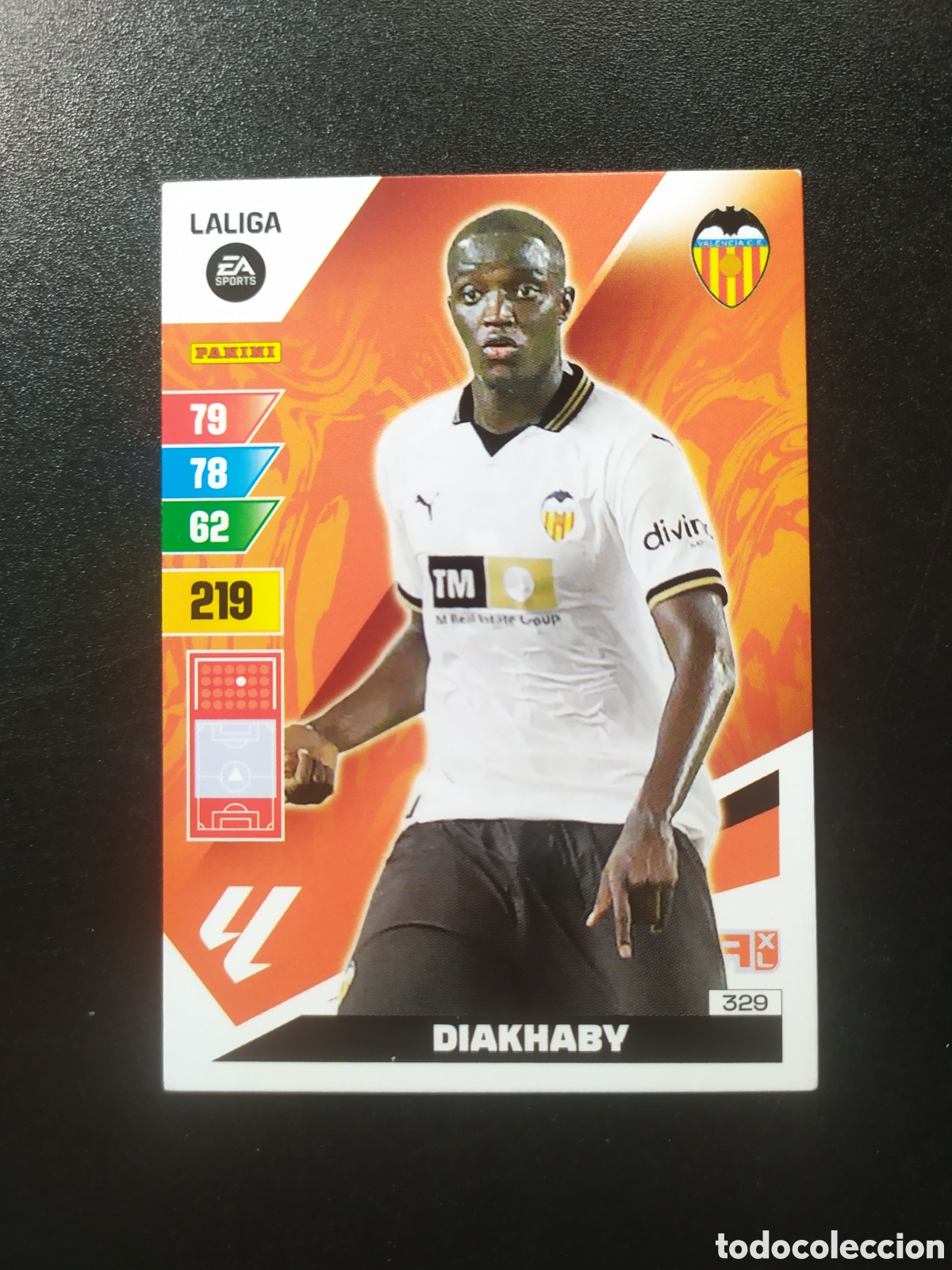 Cromos de F&uacute;tbol: Adrenalyn 2023 2024 23 24 panini Diakhaby n&deg; 329 Valencia