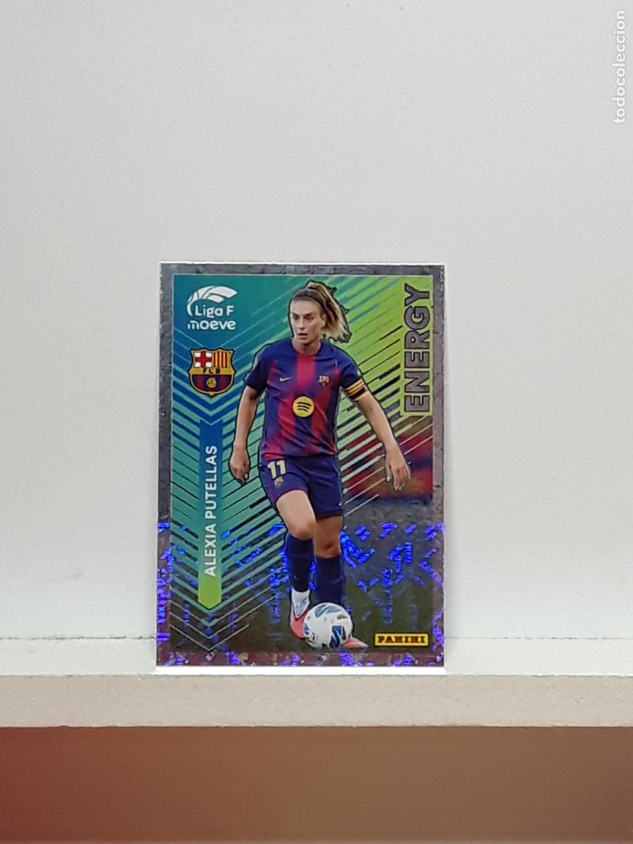 Cromos de F&uacute;tbol: LIGA FEMENINA 2025 2026 F 25 26 ALBUM PANINI LIGA N 330 BARCELONA ENERGY ALEXIA PUTELLAS