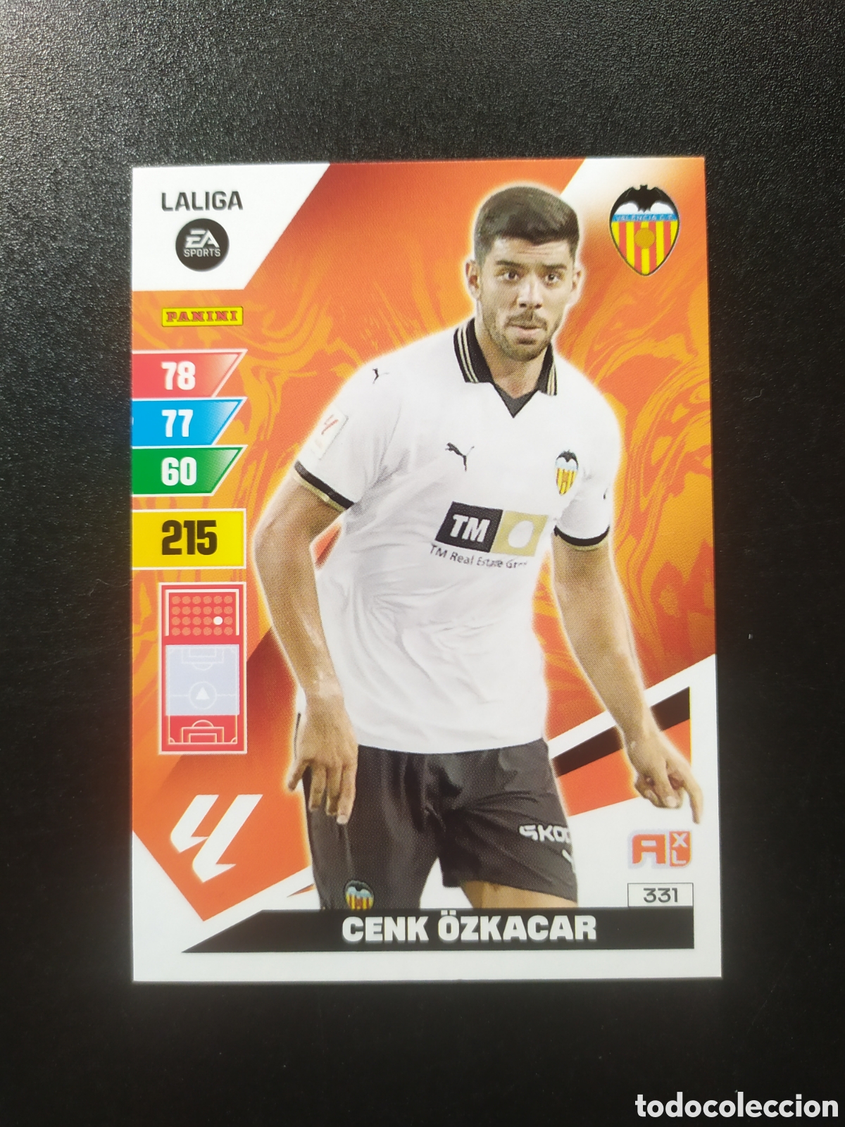 Figurine di Calcio: Adrenalyn 2023 2024 23 24 panini Cenk Ozkacar n&deg; 331 Valencia