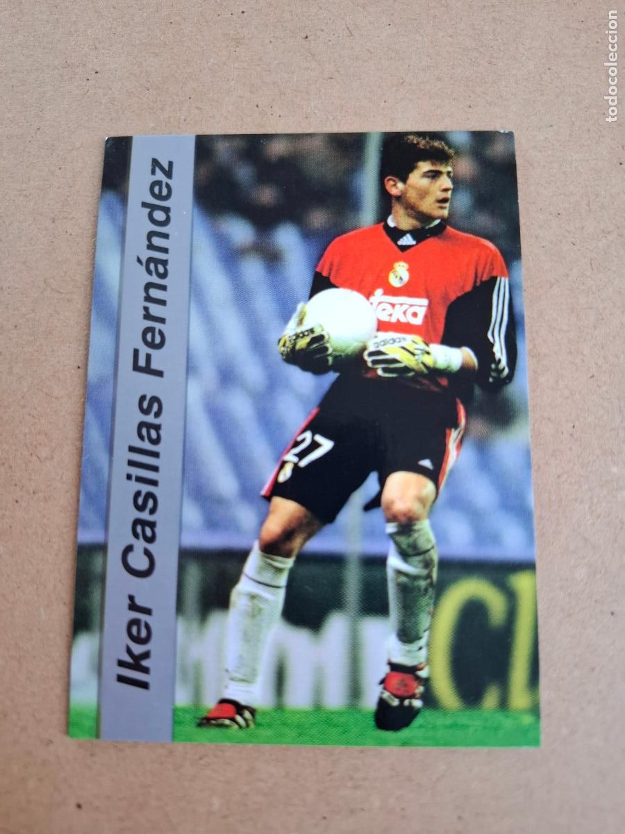 Cromos de F&uacute;tbol: MUNDICROMO 2000 2001 00 01 - 436 CASILLAS ( LOS MEJORES ) - REAL MADRID