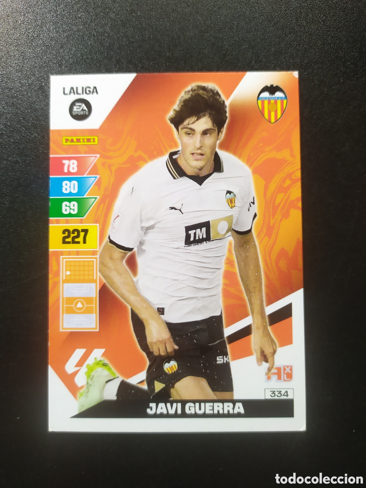 Cromos de F&uacute;tbol: Adrenalyn 2023 2024 23 24 panini Javi Guerra n&deg; 334 Valencia