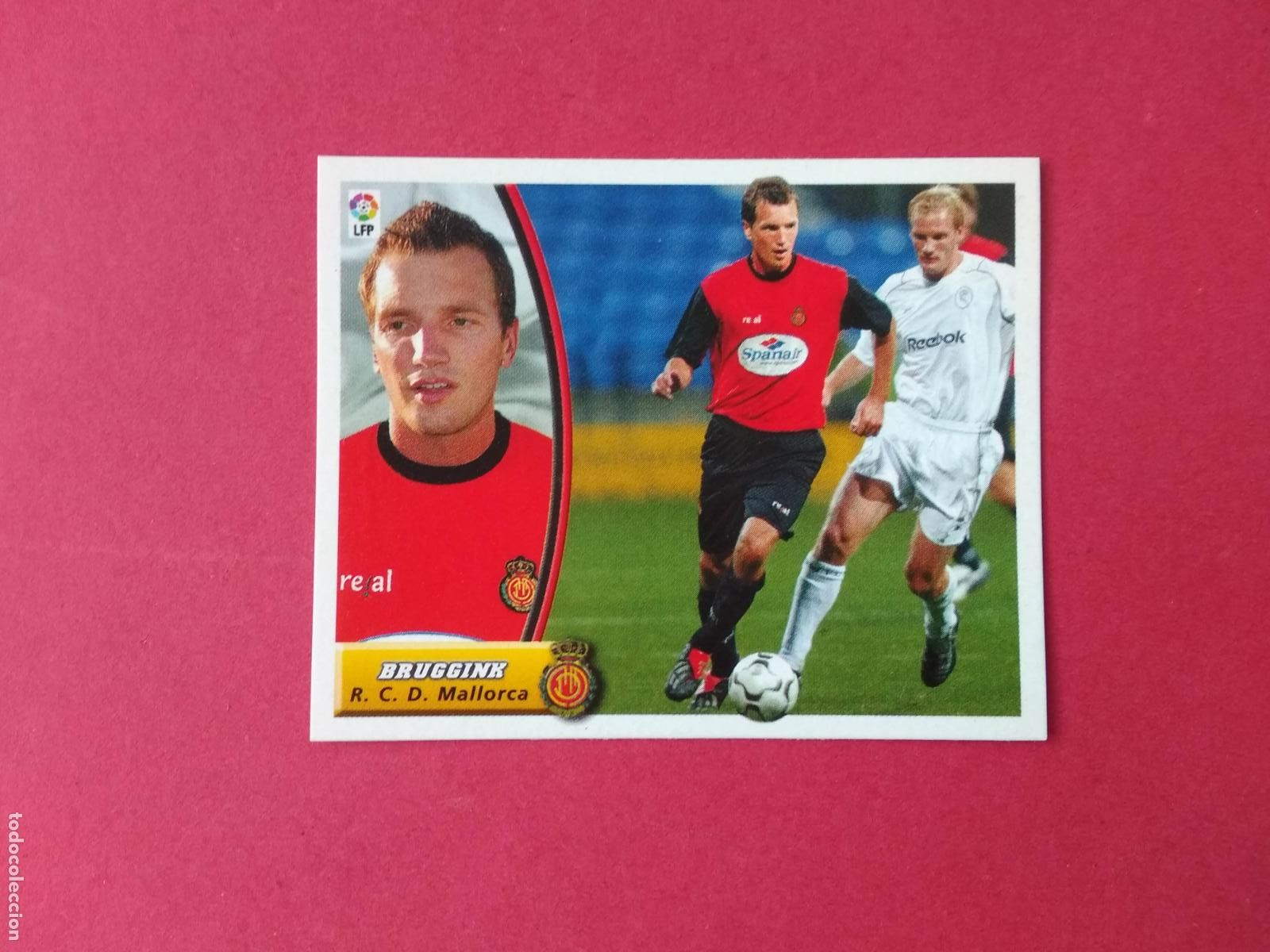 Cromos de F&uacute;tbol: CROMO DE FUTBOL EDICIONES ESTE LIGA 03 04 2003 2004 COLOCA BRUGGINK MALLORCA NUNCA PEGADO