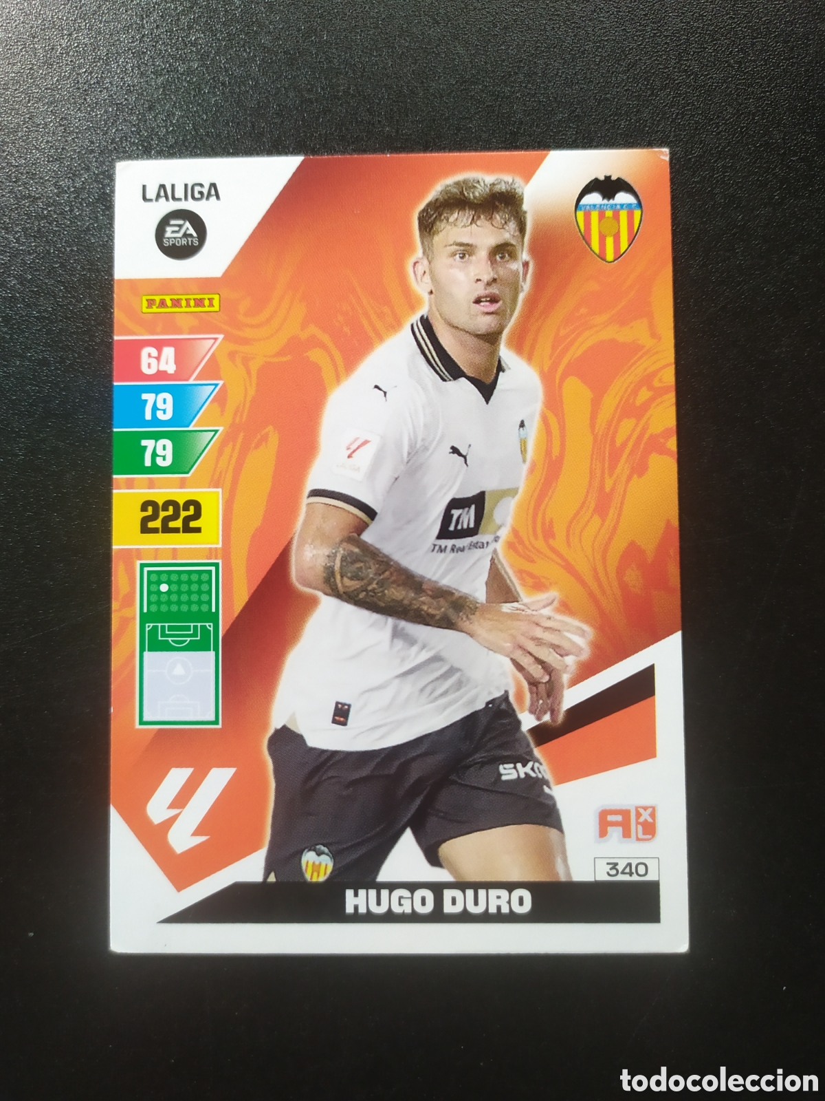 Cromos de F&uacute;tbol: Adrenalyn 2023 2024 23 24 panini Hugo Duro n&deg; 340 Valencia