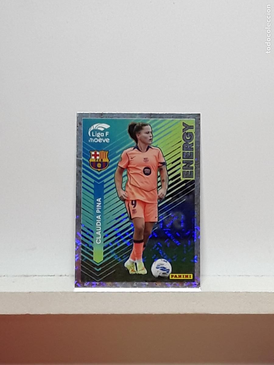 Cromos de F&uacute;tbol: LIGA FEMENINA 2025 2026 F 25 26 ALBUM PANINI LIGA N 336 BARCELONA ENERGY CLAUDIA PINA