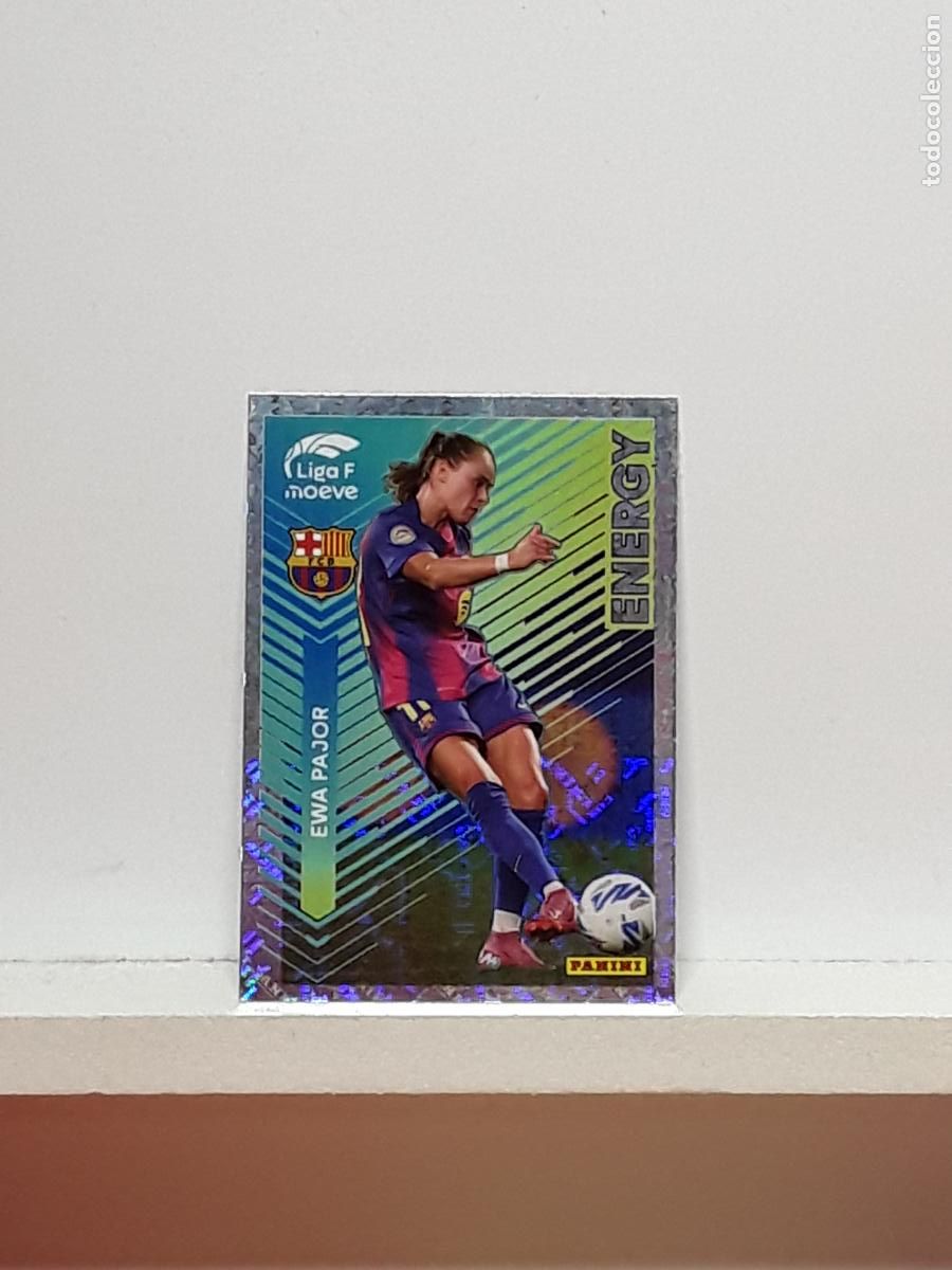 Cromos de F&uacute;tbol: LIGA FEMENINA 2025 2026 F 25 26 ALBUM PANINI LIGA N 339 BARCELONA ENERGY EWA PAJOR