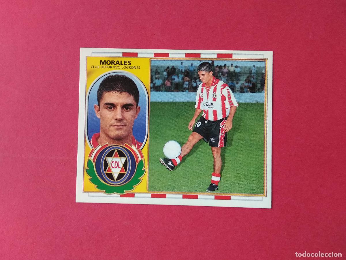Cromos de F&uacute;tbol: CROMO EDICIONES ESTE LIGA 1996 1997 96 97 COLOCA , MORALES , LOGRO&Ntilde;ES , NUNCA PEGADO