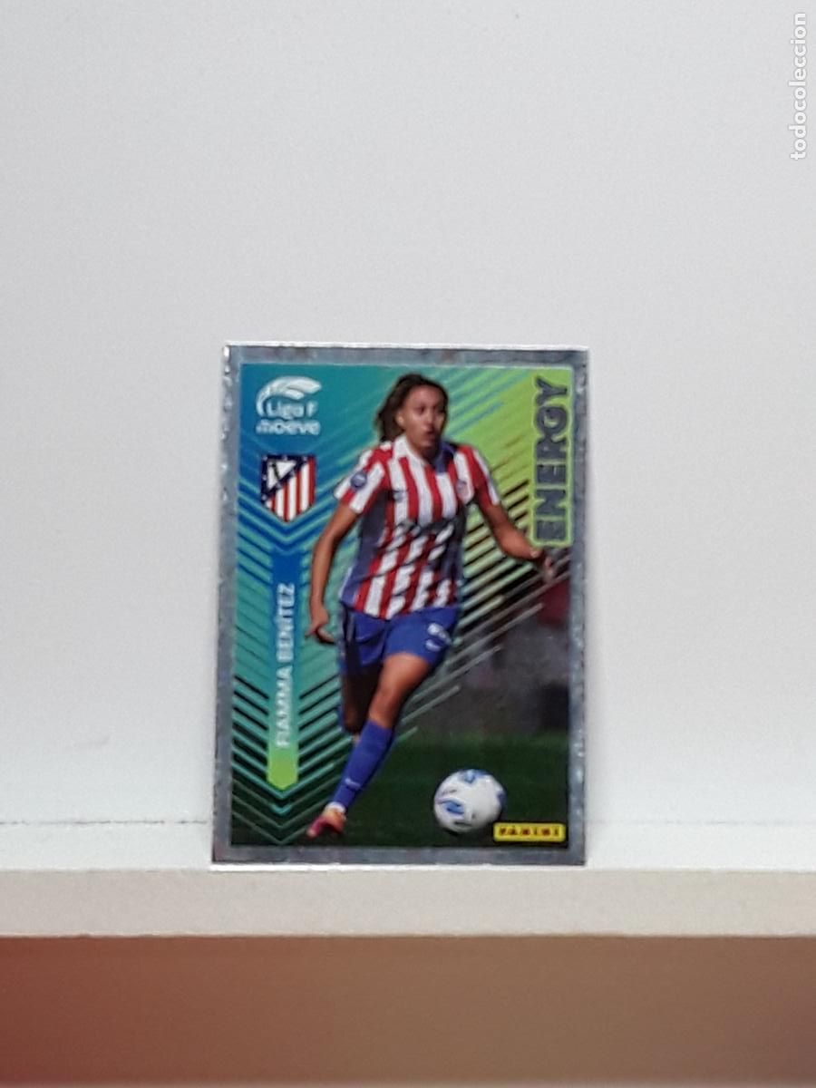 Cromos de F&uacute;tbol: LIGA FEMENINA 2025 2026 F 25 26 ALBUM PANINI LIGA N 340 ATLETICO MADRID ENERGY FIAMMA BENITEZ