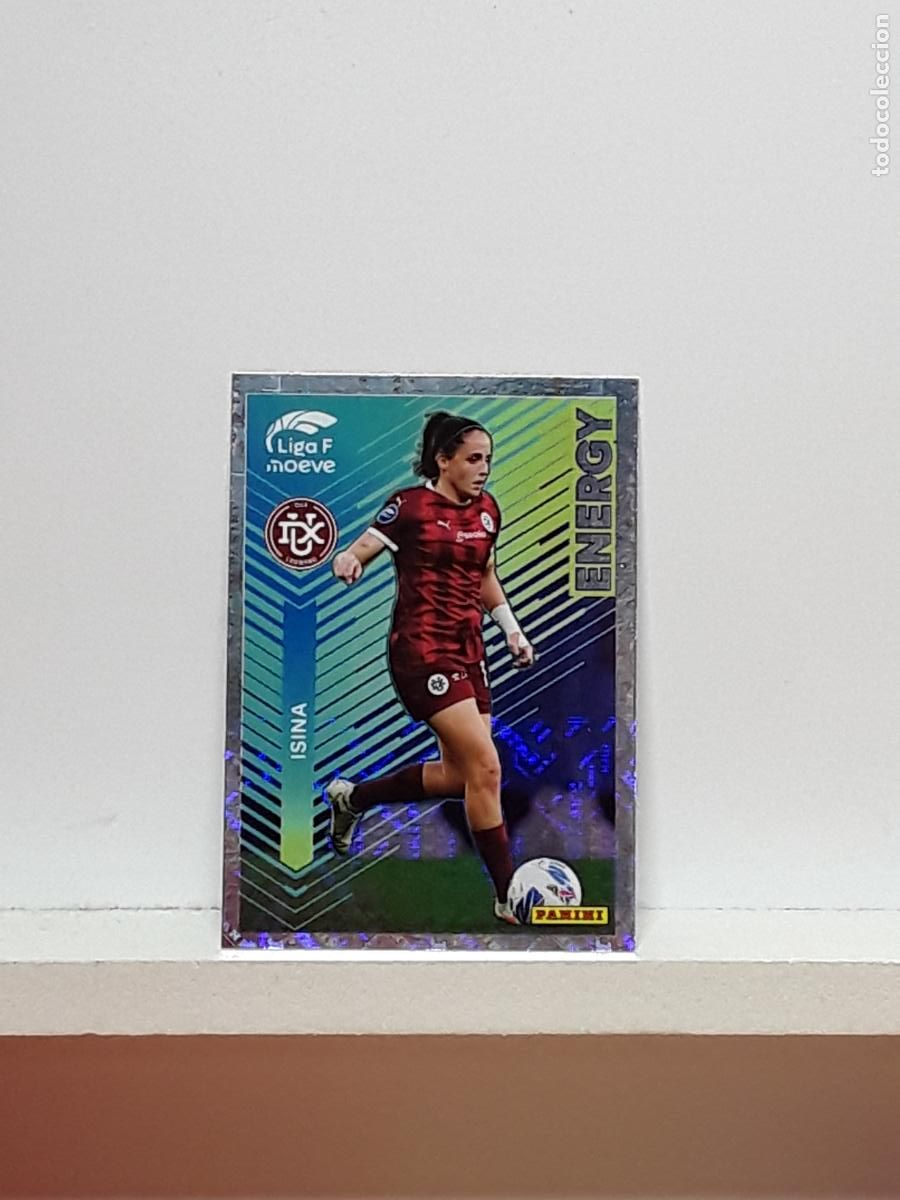 Cromos de F&uacute;tbol: LIGA FEMENINA 2025 2026 F 25 26 ALBUM PANINI LIGA N 342 LOGRO&Ntilde;O ENERGY ISINA