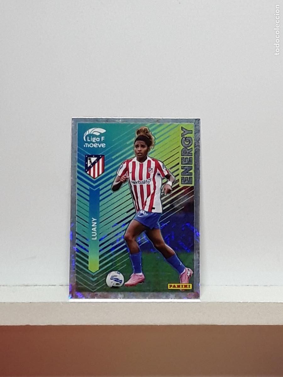 Cartes &agrave; collectionner de Football: LIGA FEMENINA 2025 2026 F 25 26 ALBUM PANINI LIGA N 345 ATLETICO MADRID ENERGY LUANY