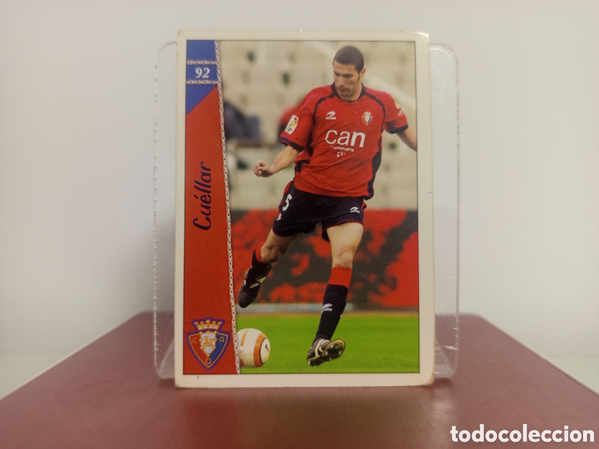 Fu&szlig;ball-Sticker: ❇️ CROMO CARD ⚽ CU&Eacute;LLAR OSASUNA 92 LAS FICHAS DE LA LIGA 06 07 2006 2007 MUNDICROMO ❇️