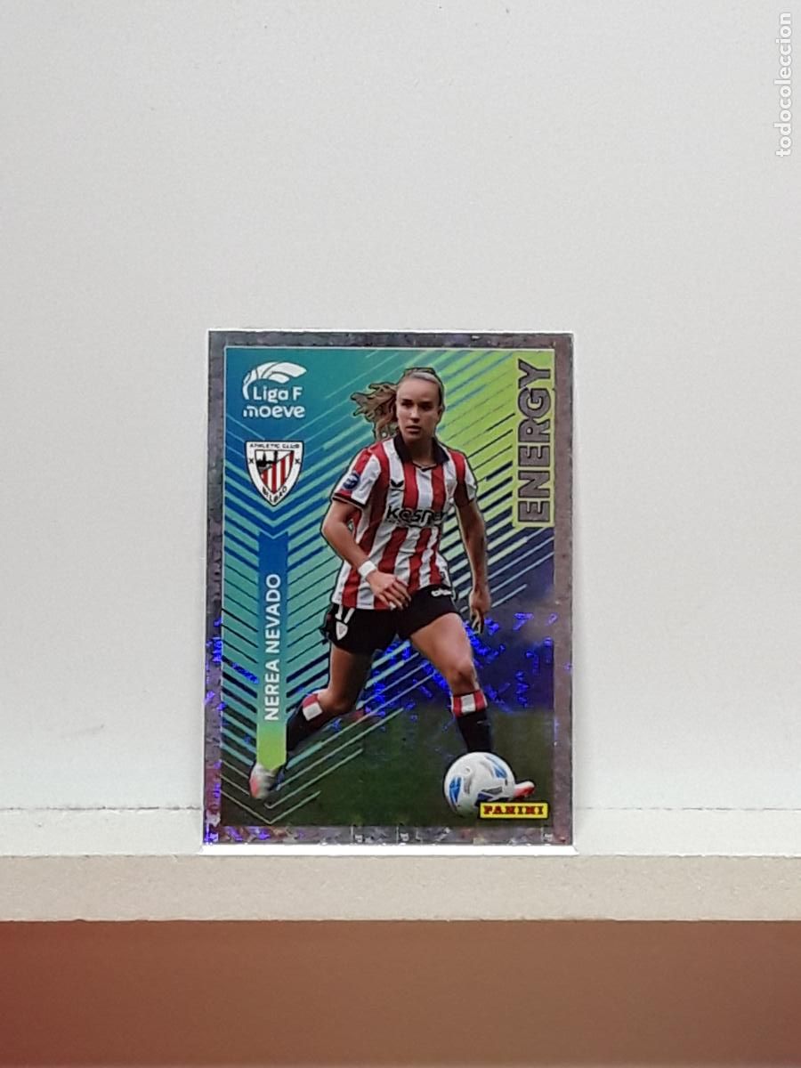 Cromos de F&uacute;tbol: LIGA FEMENINA 2025 2026 F 25 26 ALBUM PANINI LIGA N 350 ATHLETIC ENERGY NEREA NEVADO