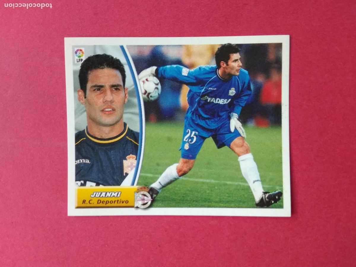 Cromos de F&uacute;tbol: CROMO DE FUTBOL EDICIONES ESTE LIGA 2003 2004 03 04 JUANMI DEPORTIVO LA CORU&Ntilde;A NUNCA PEGADO