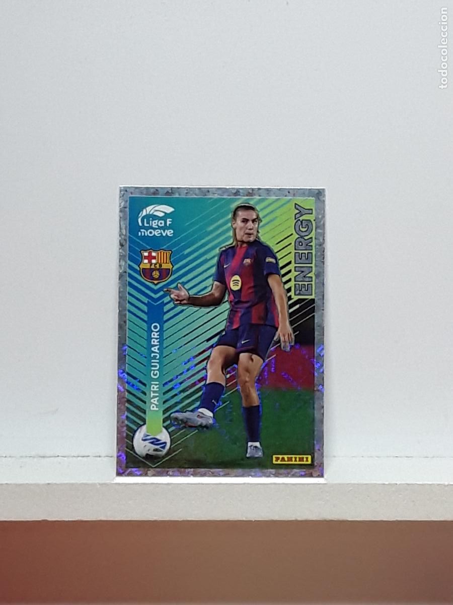 Cromos de F&uacute;tbol: LIGA FEMENINA 2025 2026 F 25 26 ALBUM PANINI LIGA N 351 BARCELONA ENERGY PATRI GUIJARRO