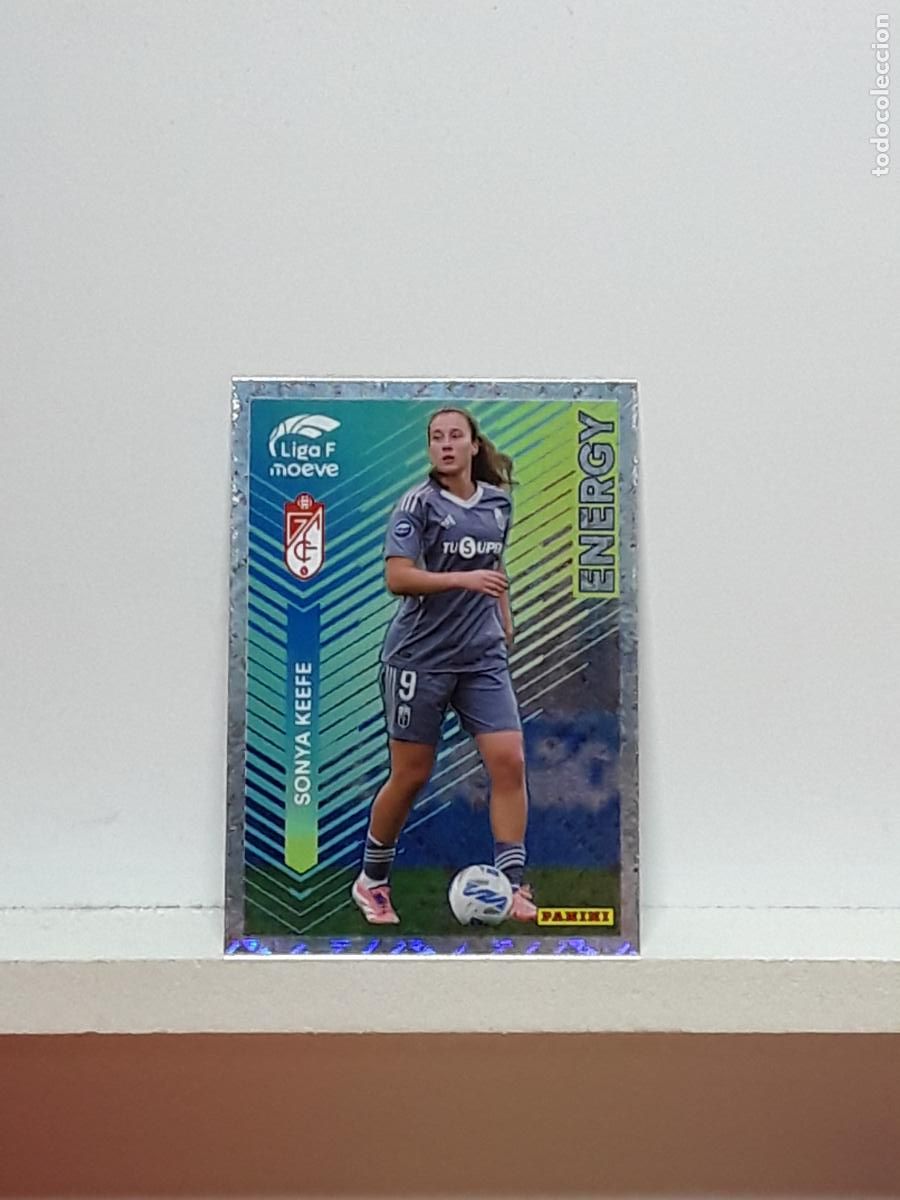 Cromos de F&uacute;tbol: LIGA FEMENINA 2025 2026 F 25 26 ALBUM PANINI LIGA N 352 GRANADA ENERGY SONYA KEEFE