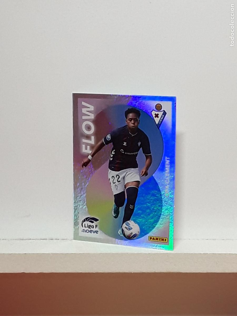 Cromos de F&uacute;tbol: LIGA FEMENINA 2025 2026 F 25 26 ALBUM PANINI LIGA N 360 EIBAR FLOW OPA CLEMENT