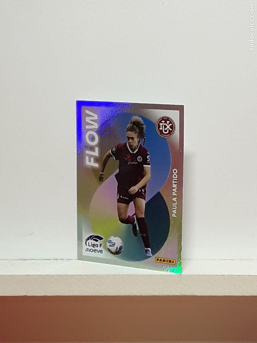 Cromos de F&uacute;tbol: LIGA FEMENINA 2025 2026 F 25 26 ALBUM PANINI LIGA N 361 LOGRO&Ntilde;O FLOW PAULA PARTIDO