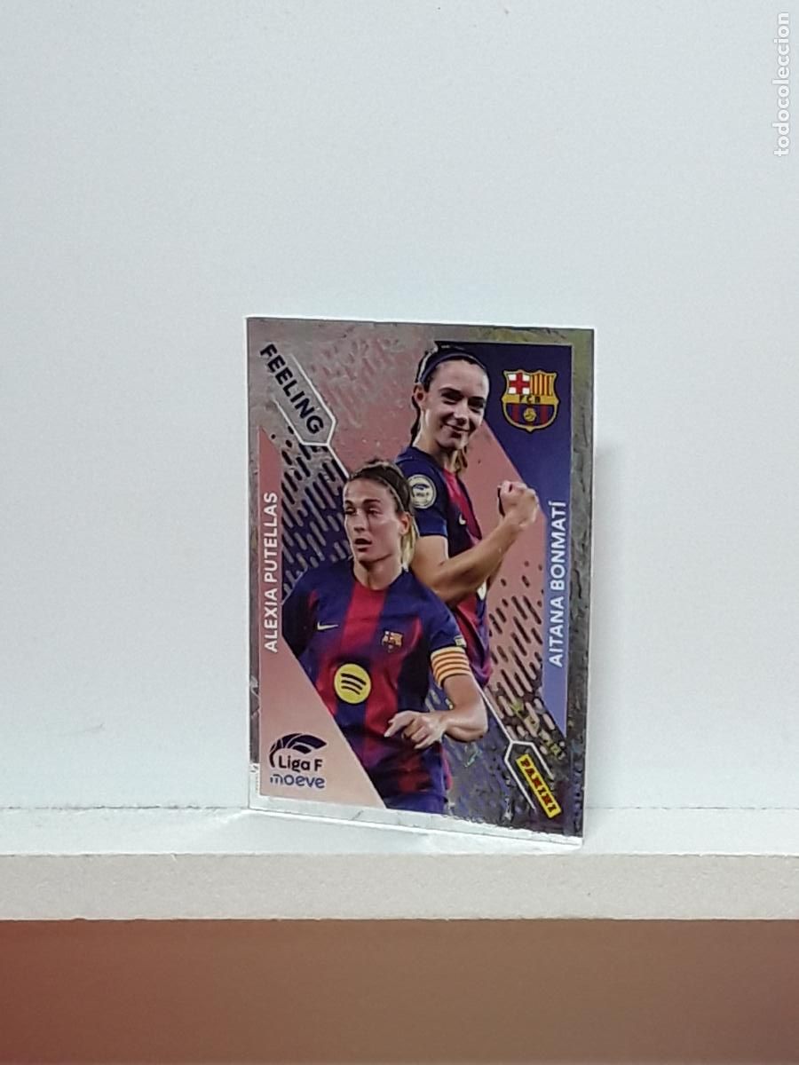 Cromos de F&uacute;tbol: LIGA FEMENINA 2025 2026 F 25 26 ALBUM PANINI LIGA N 364 BARCELONA FEELING PUTELLA AITANA BONMATI