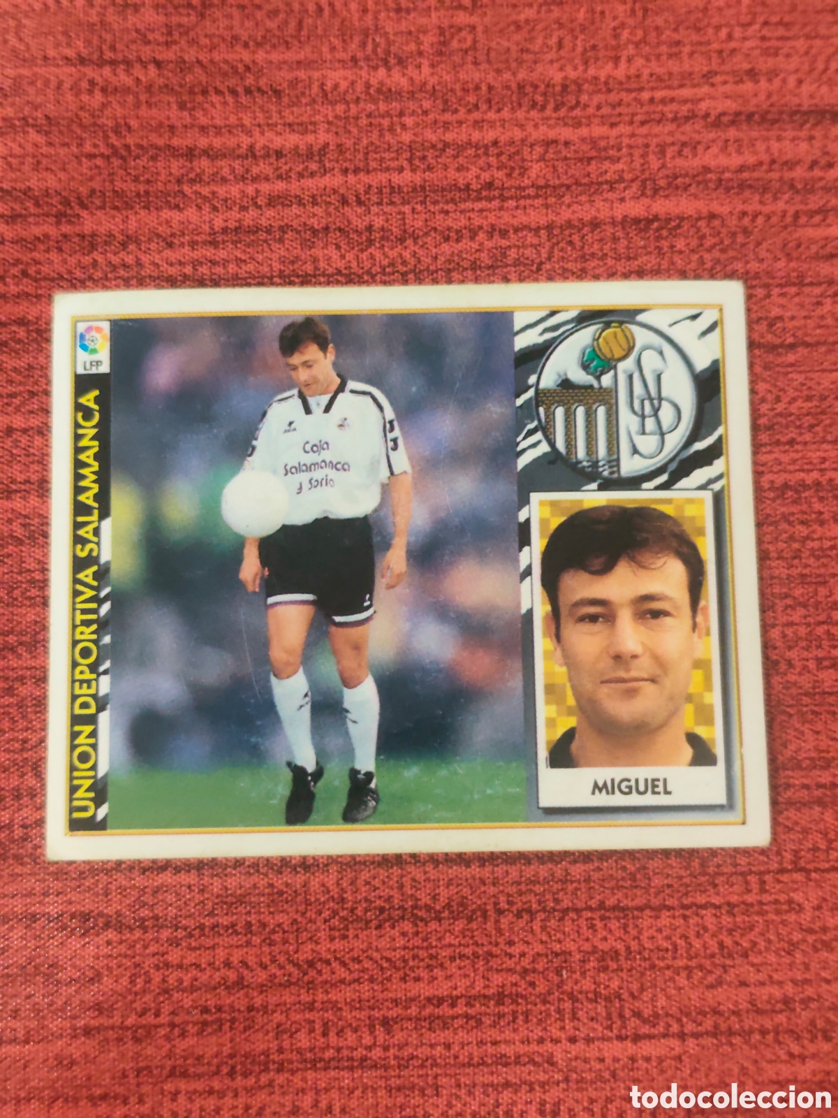 Cromos de F&uacute;tbol: BAJA MIGUEL SALAMANCA EDICIONES ESTE 1997 1998